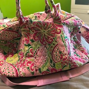 Hardly Used Vera Bradley Weekender Bag